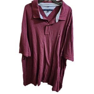 MENS TOMMY HILFIGER POLO SHIRT 5XLT